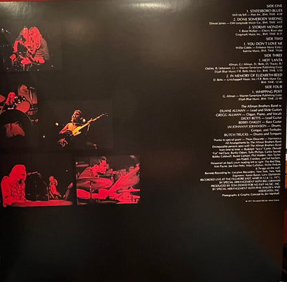 The Allman Brothers Band : At Fillmore East (2xLP, Album, RE, Pre)