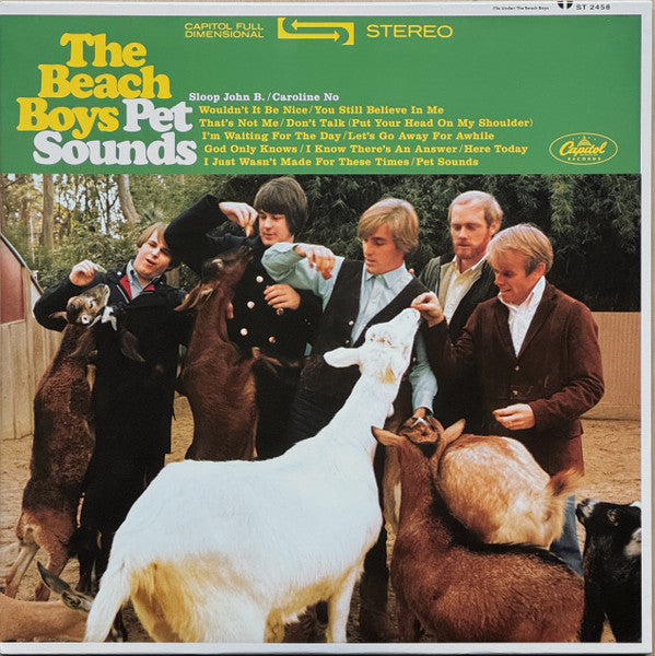 The Beach Boys : Pet Sounds (LP, Album, Ltd, Num, RE, Yel)