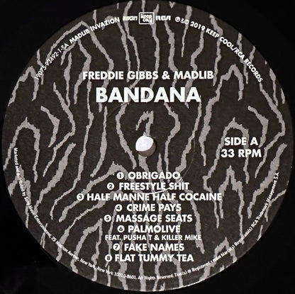 Freddie Gibbs & Madlib : Bandana (LP, Album, RE, RM)