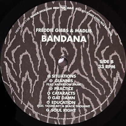 Freddie Gibbs & Madlib : Bandana (LP, Album, RE, RM)