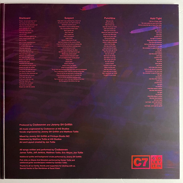 Codeseven : Go Let It In (LP, Ltd, Gre)