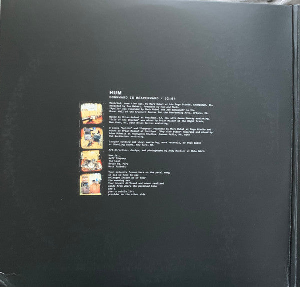 Hum (2) : Downward Is Heavenward (2xLP, RE, RP, Yel)