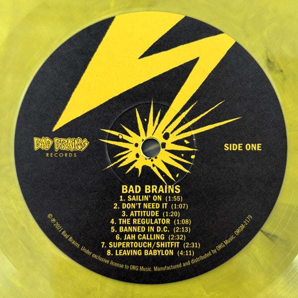 Bad Brains : Bad Brains (LP, Album, Ltd, RM, RP, Ban)