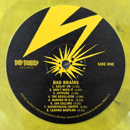 Bad Brains : Bad Brains (LP, Album, Ltd, RM, RP, Ban)