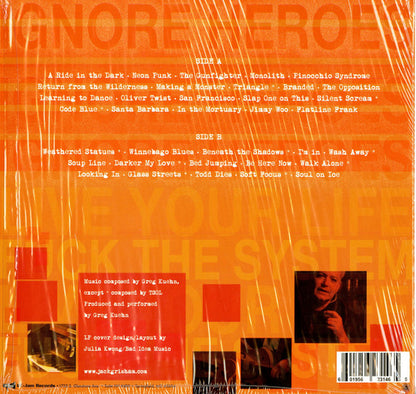 Greg Kuehn : Ignore Heroes: Original Motion Picture Soundtrack To The T.S.O.L. Documentary... (LP, Album, Ora)