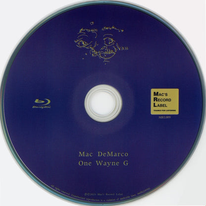 Mac DeMarco : One Wayne G (Blu-ray, Blu-ray-A, Album, 24b)