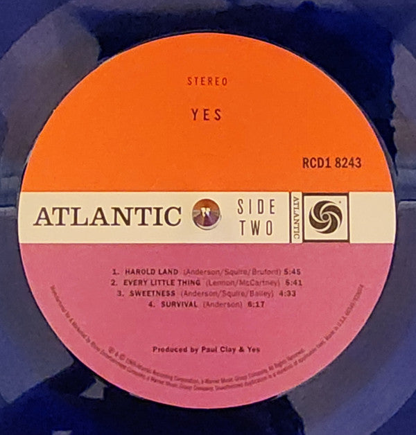 Yes : Yes (LP, Album, Ltd, RE, Cob)