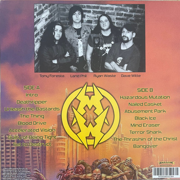 Municipal Waste : Hazardous Mutation (LP, Album, Ltd, Red)