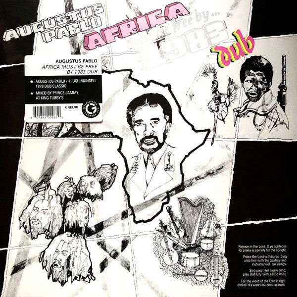 Augustus Pablo : Africa Must Be Free By 1983 Dub (LP, Album, RE)