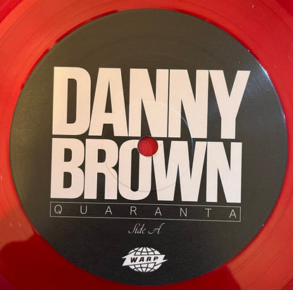 Danny Brown (2) : Quaranta (LP, Album, Ltd, Red)