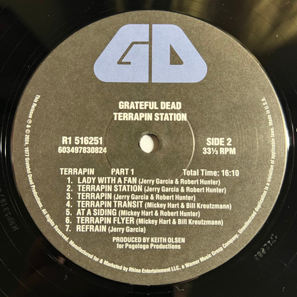 Grateful Dead* : Terrapin Station (LP, Album, RE, RM)