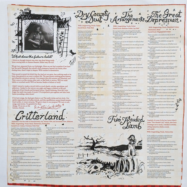 Willi Carlisle : Critterland (LP, Album)