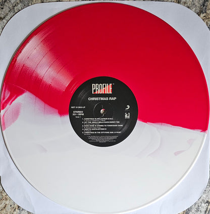 Various : Christmas Rap (LP, Comp, Ltd, RE, Red)