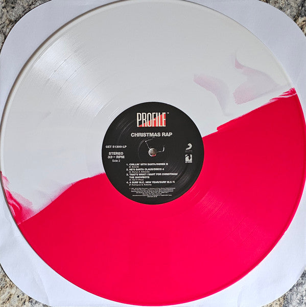 Various : Christmas Rap (LP, Comp, Ltd, RE, Red)