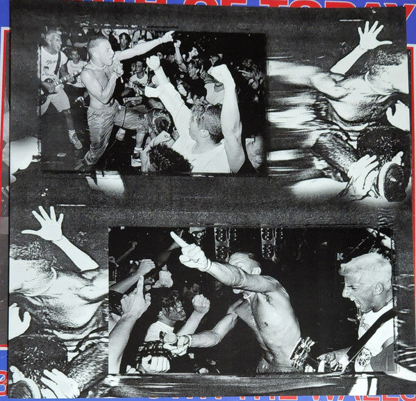 Youth Of Today : Break Down The Walls (LP, Album, Ltd, RE, Pin)