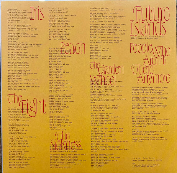 Future Islands : People Who Aren't There Anymore (LP, Album)