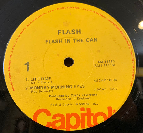Flash (25) : In The Can (LP, Album, Jac)