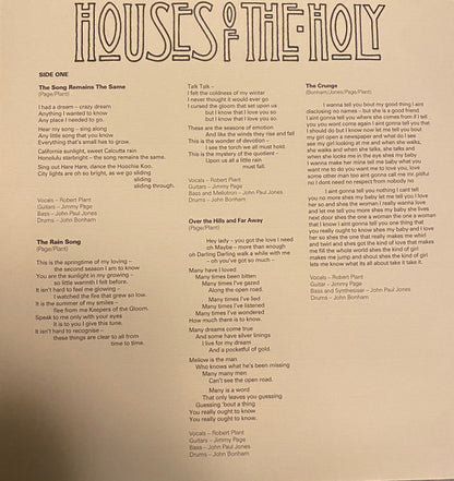 Led Zeppelin : Houses Of The Holy (LP, RM)