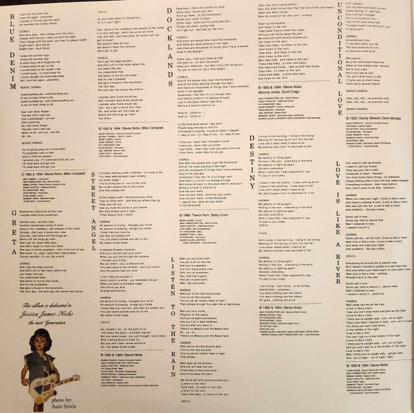 Stevie Nicks : Street Angel (2xLP, Ltd, RE, RM, Tra)