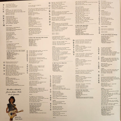 Stevie Nicks : Street Angel (2xLP, Ltd, RE, RM, Tra)