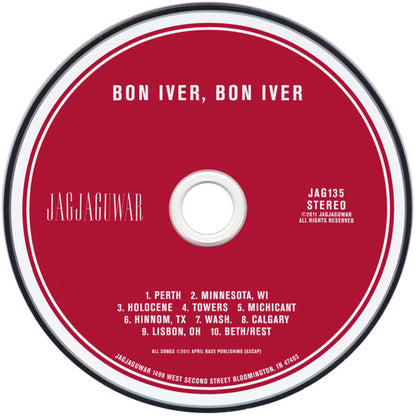Bon Iver : Bon Iver, Bon Iver (CD, Album, Dig)