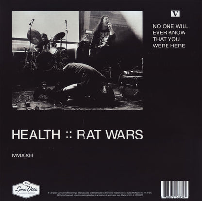 HEALTH (2) : Rat Wars (LP, Album, RP)