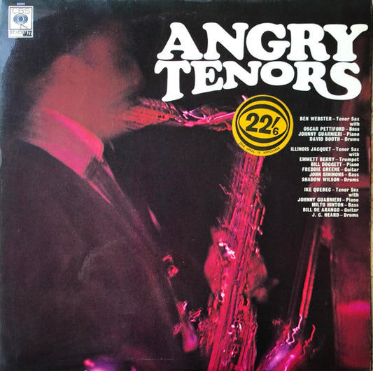 Ben Webster, Illinois Jacquet, Ike Quebec : Angry Tenors (LP, Comp, Mono)