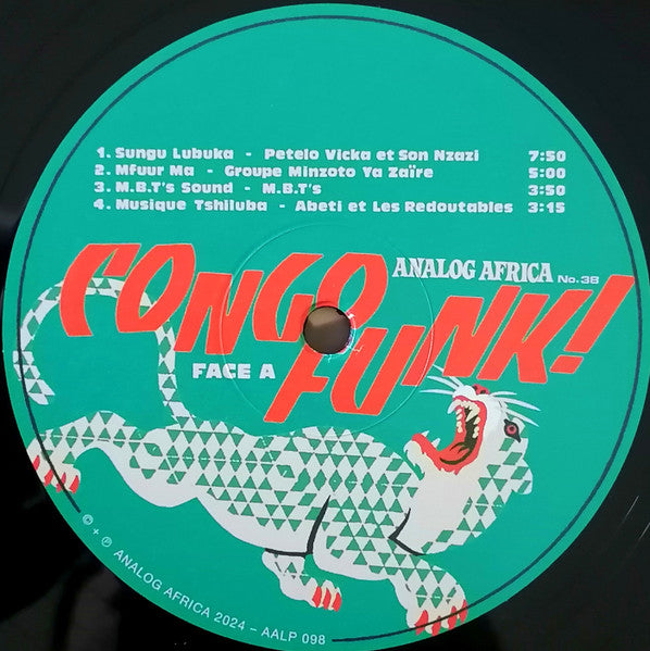 Various : Congo Funk! Sound Madness From The Shores Of The Mighty Congo River (Kinshasa​/​Brazzaville 1969​-​1982) (2xLP, Comp)
