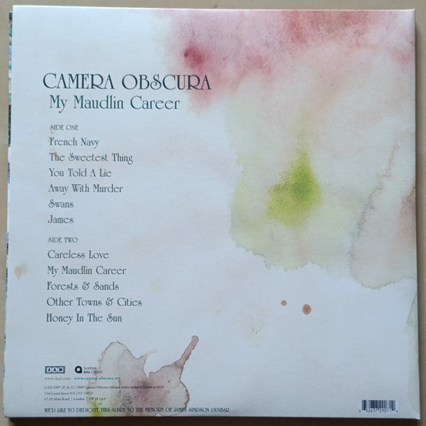 Camera Obscura : My Maudlin Career (LP, Album, RP)