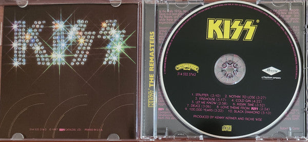 Kiss : Kiss (CD, Album, RE, RM)