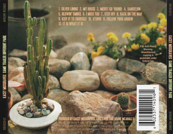 Kacey Musgraves : Same Trailer Different Park (CD, Album)