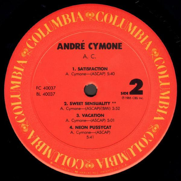 André Cymone : A.C. (LP, Album, Pit)