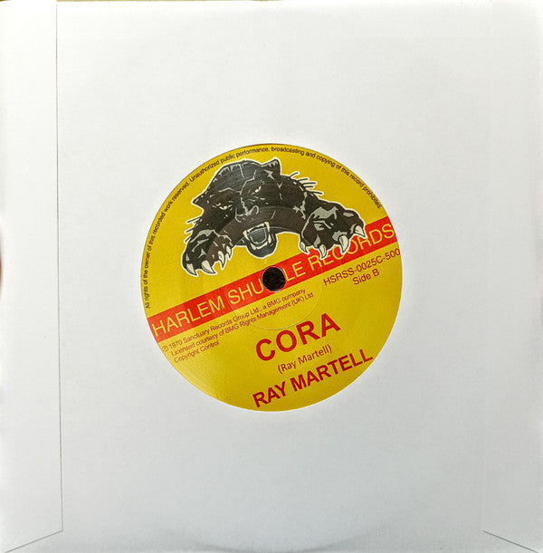 Ray Martell : She Caught The Train / Cora (7", Single, Ltd)