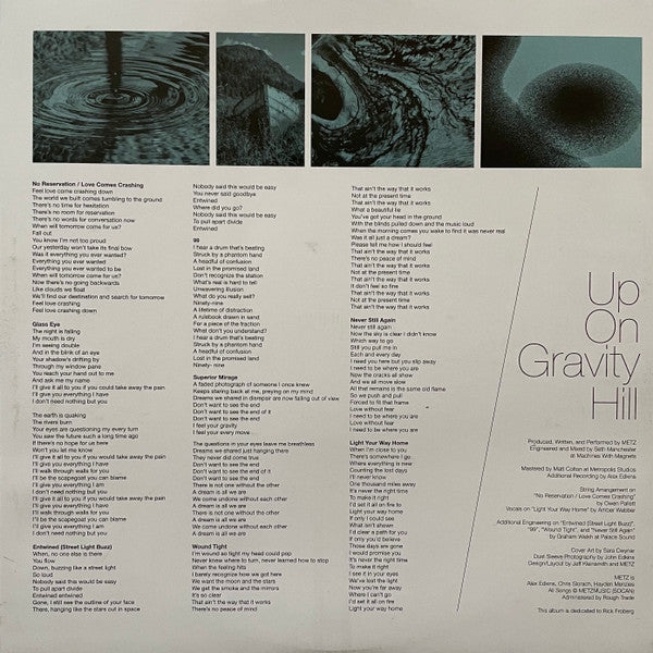 Metz : Up On Gravity Hill (LP, Album, Ltd, Cle)