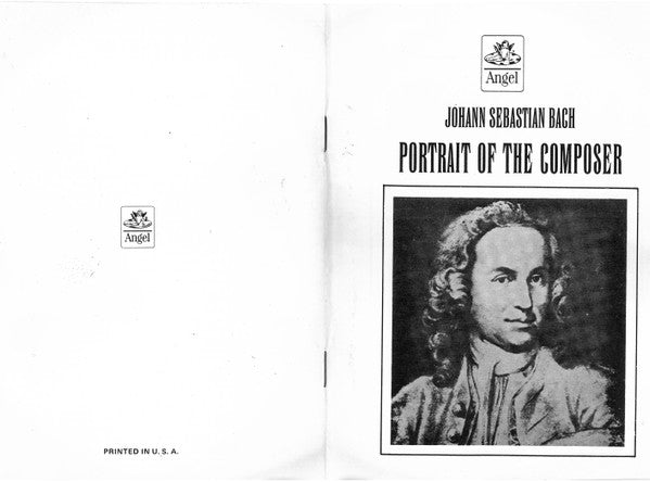 Johann Sebastian Bach : Portrait Of The Composer (2xReel, 4tr Stereo, 7" Reel, Comp)