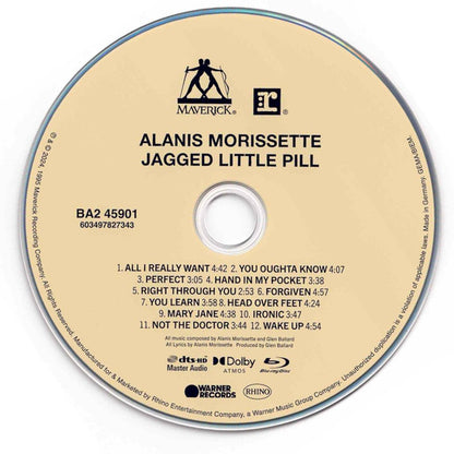 Alanis Morissette : Jagged Little Pill (Blu-ray, Blu-ray-A, Album, Ltd, RE, Multichannel, )