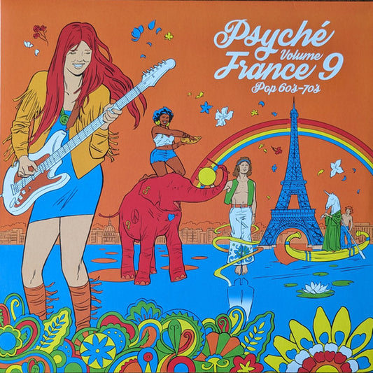 Various : Psyché France Volume 9: Pop 60's-70's (LP, Album, Comp)
