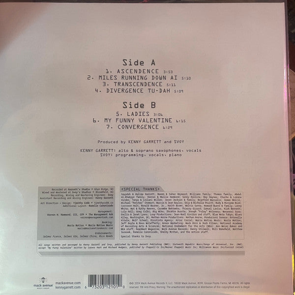 Kenny Garrett & Svoy : Who Killed AI? (LP, Album, RSD, Ltd, RE, Blu)