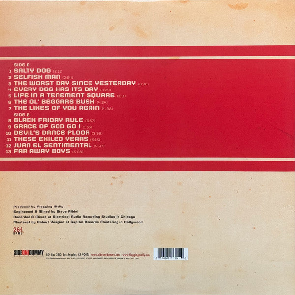 Flogging Molly : Swagger (LP, Album, RP, Gat)