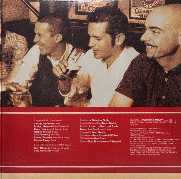 Flogging Molly : Swagger (LP, Album, RP, Gat)