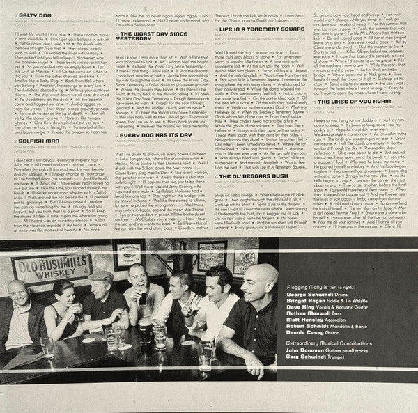 Flogging Molly : Swagger (LP, Album, RP, Gat)