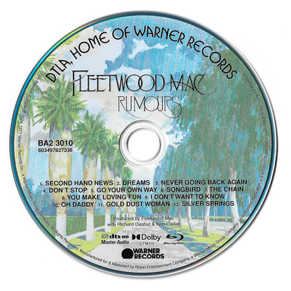 Fleetwood Mac : Rumours (Blu-ray, Blu-ray-A, Album, Ltd, RE, Multichannel, )