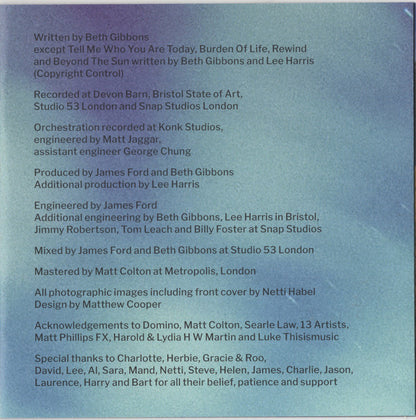 Beth Gibbons : Lives Outgrown (CD, Album)