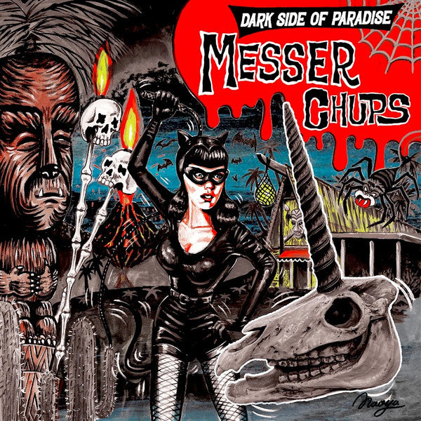 Messer Chups : Dark Side Of Paradise (LP, Album, Ltd, Yel)