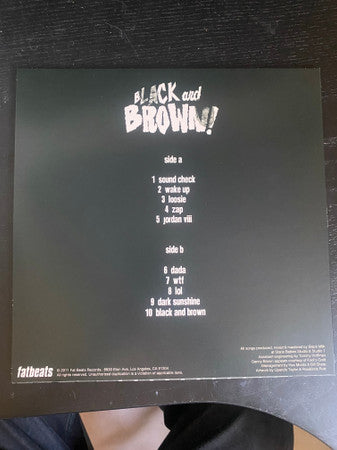 Black Milk & Danny Brown (2) : Black And Brown! (12", EP, RE)