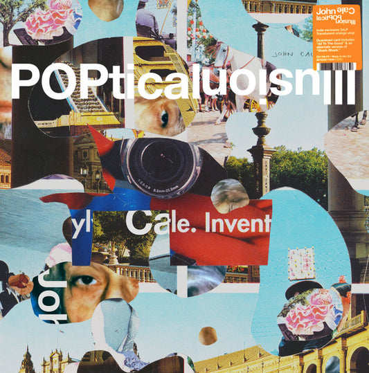 John Cale : Poptical Illusion (2xLP, Album, Ora)