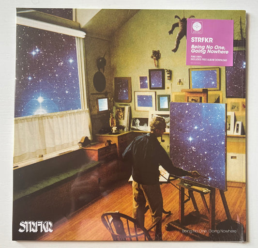 Starfucker (2) : Being No One, Going Nowhere (LP, Album, Ltd, Pin)