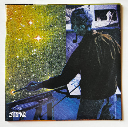 Starfucker (2) : Being No One, Going Nowhere (LP, Album, Ltd, Pin)