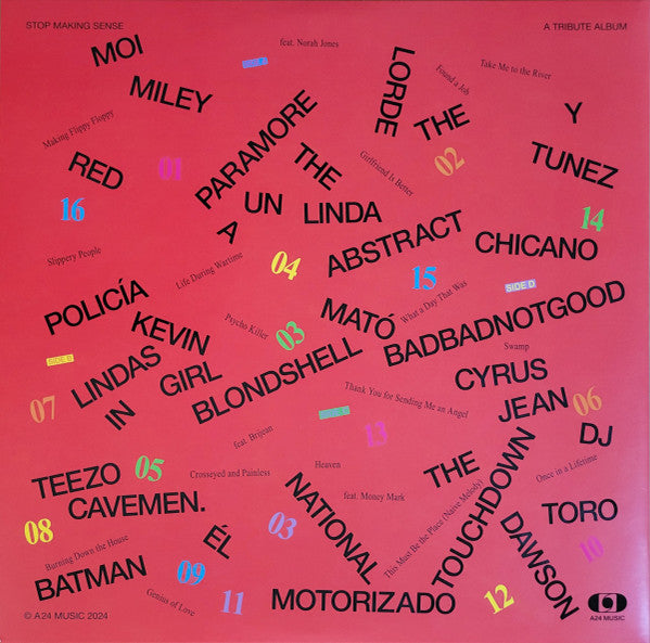 Various : Everyone’s Getting Involved: A Tribute To Talking Heads’ Stop Making Sense (2xLP, Album, Sil)