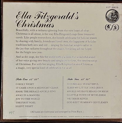 Ella Fitzgerald : Ella Fitzgerald's Christmas (Reel, 4tr Stereo, 7" Reel, Album)